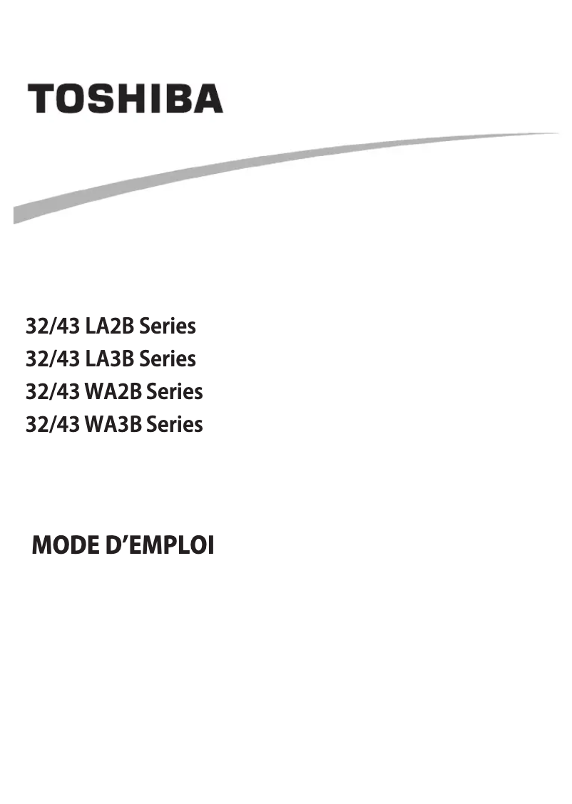 Imagen de la primera página del manual del dispositivo 43LA3B63DG