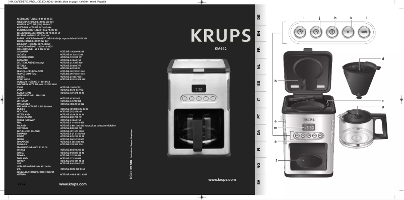 Página 1 del manual Manual de usuario Krups Zilver