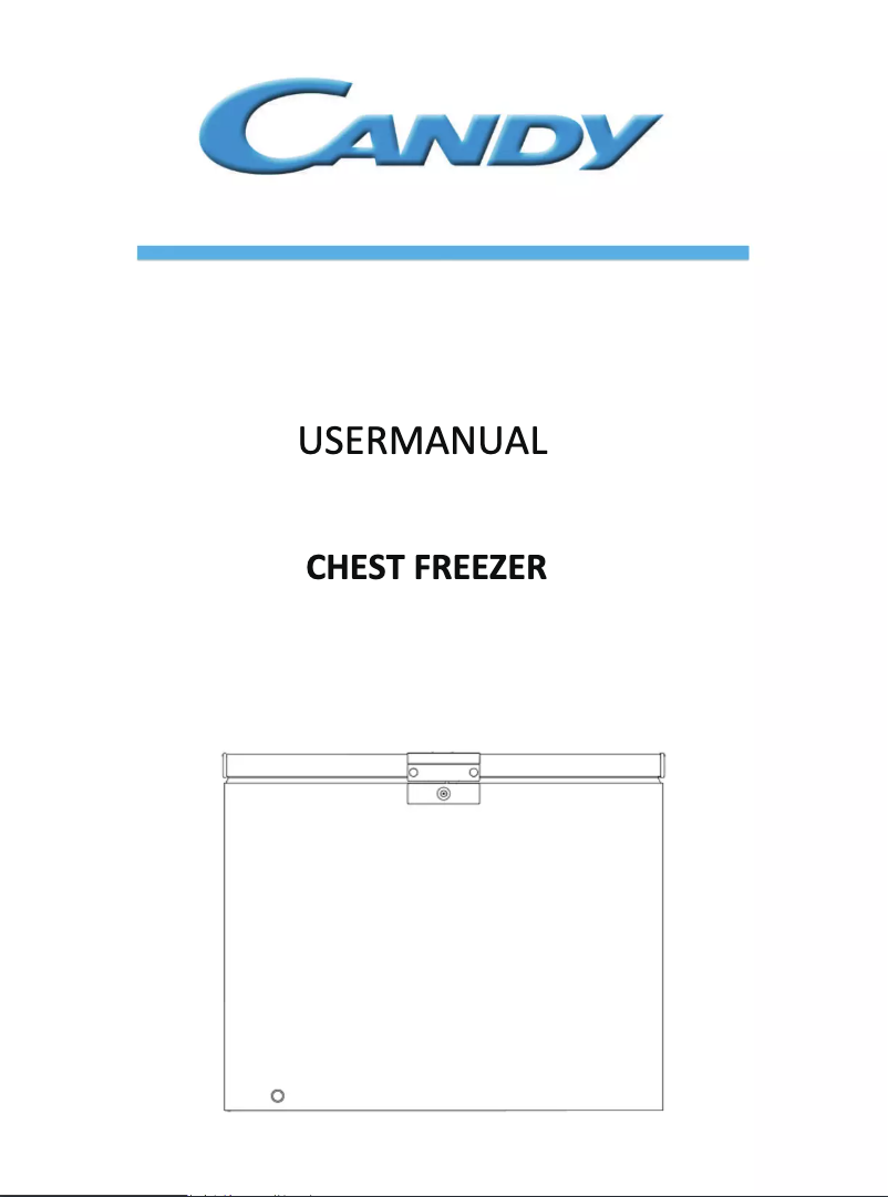 Página 1 del manual Manual de usuario Candy CHAE 1032F