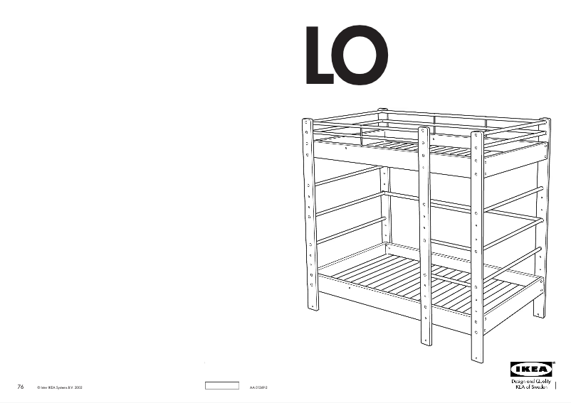 Página 1 del manual Manual de usuario Ikea LO