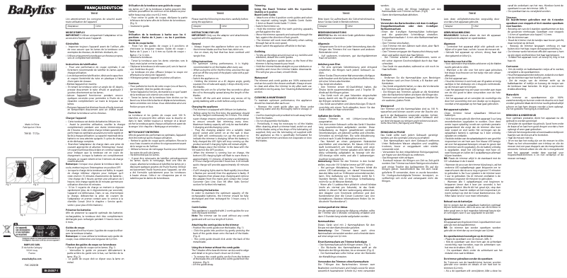 Imagen de la primera página del manual del dispositivo Super-X Metal Series T991E