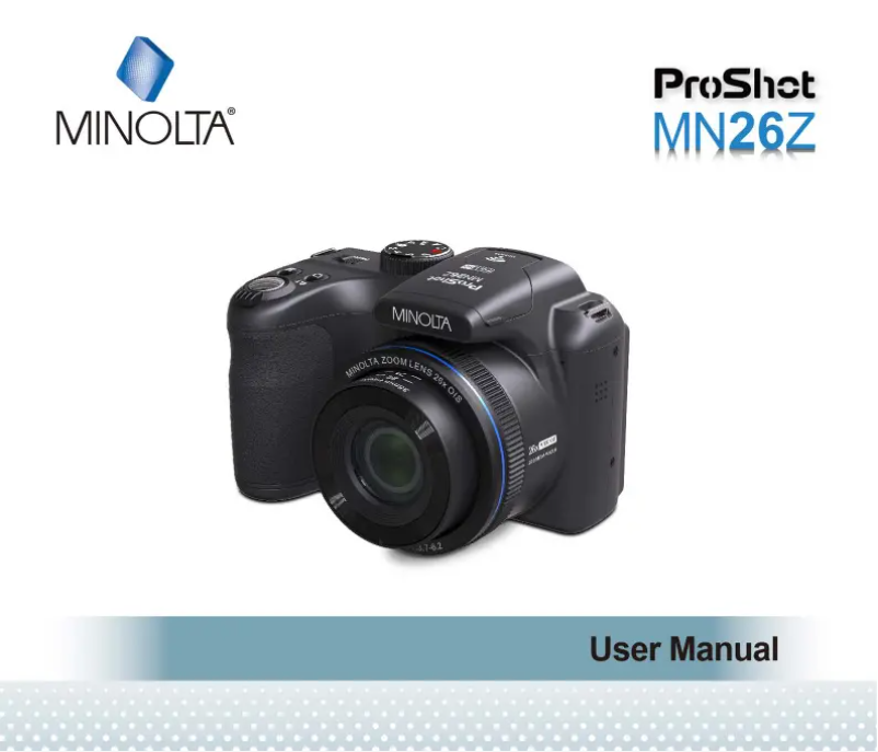 Página 1 del manual Manual de usuario Minolta ProShot MN26Z