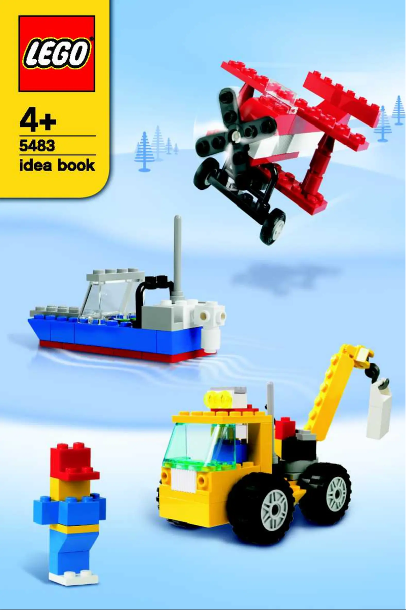 Imagen de la primera página del manual del dispositivo Ready, Steady, Build & Race LEGO® Set