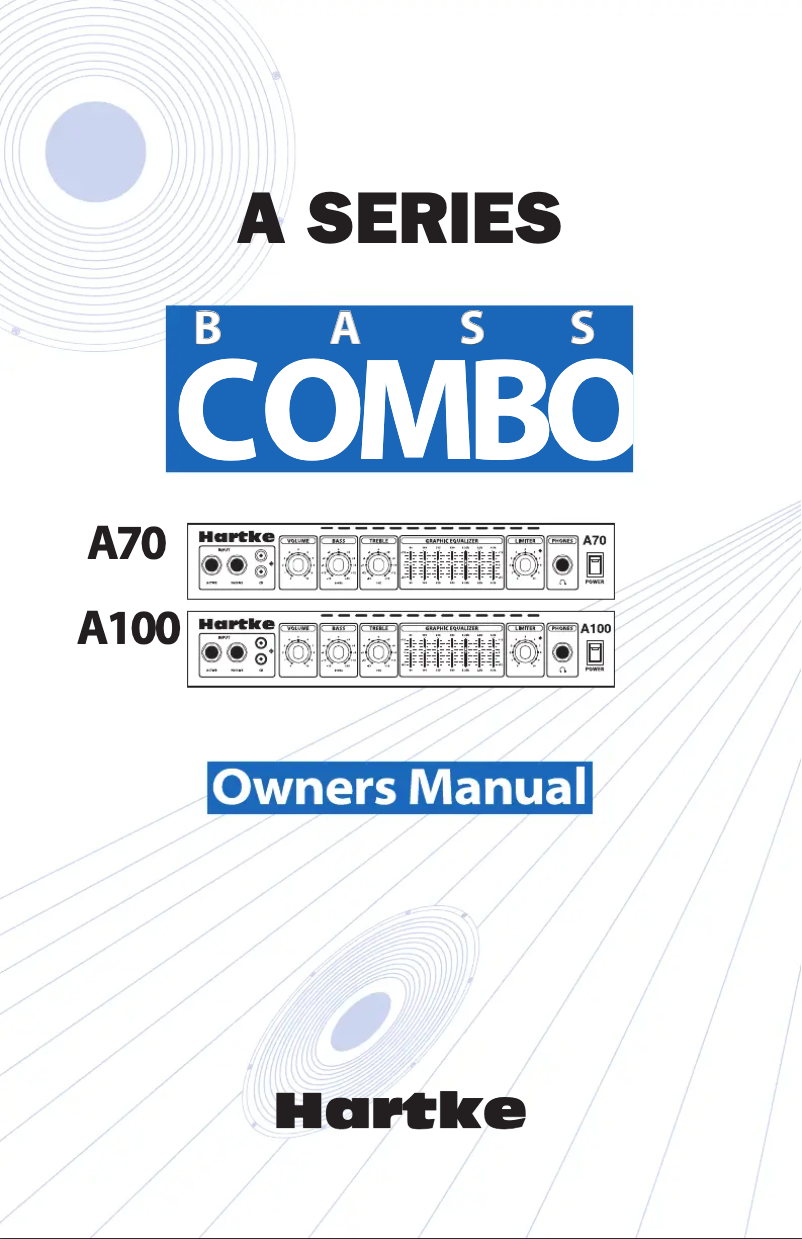Imagen de la primera página del manual del dispositivo A100