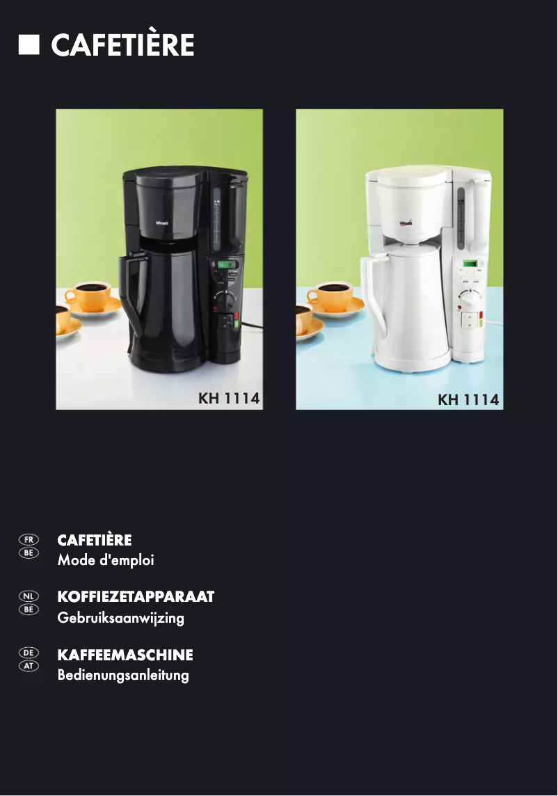 Página 1 del manual Manual de usuario Bifinett KH 1114