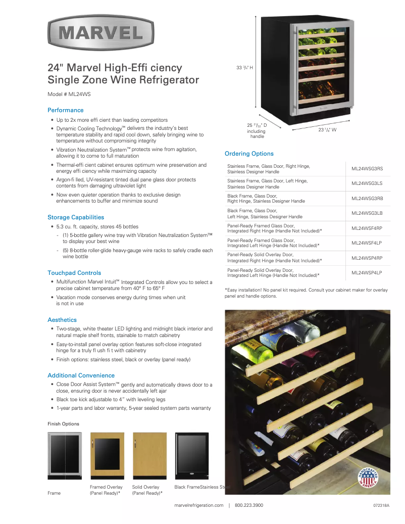 Imagen de la primera página del manual del dispositivo ML24WSP4LP