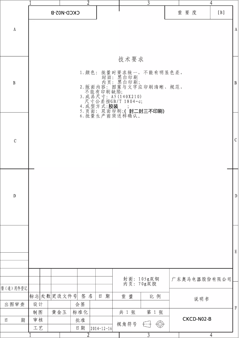 Imagen de la primera página del manual del dispositivo CCBS 5154W