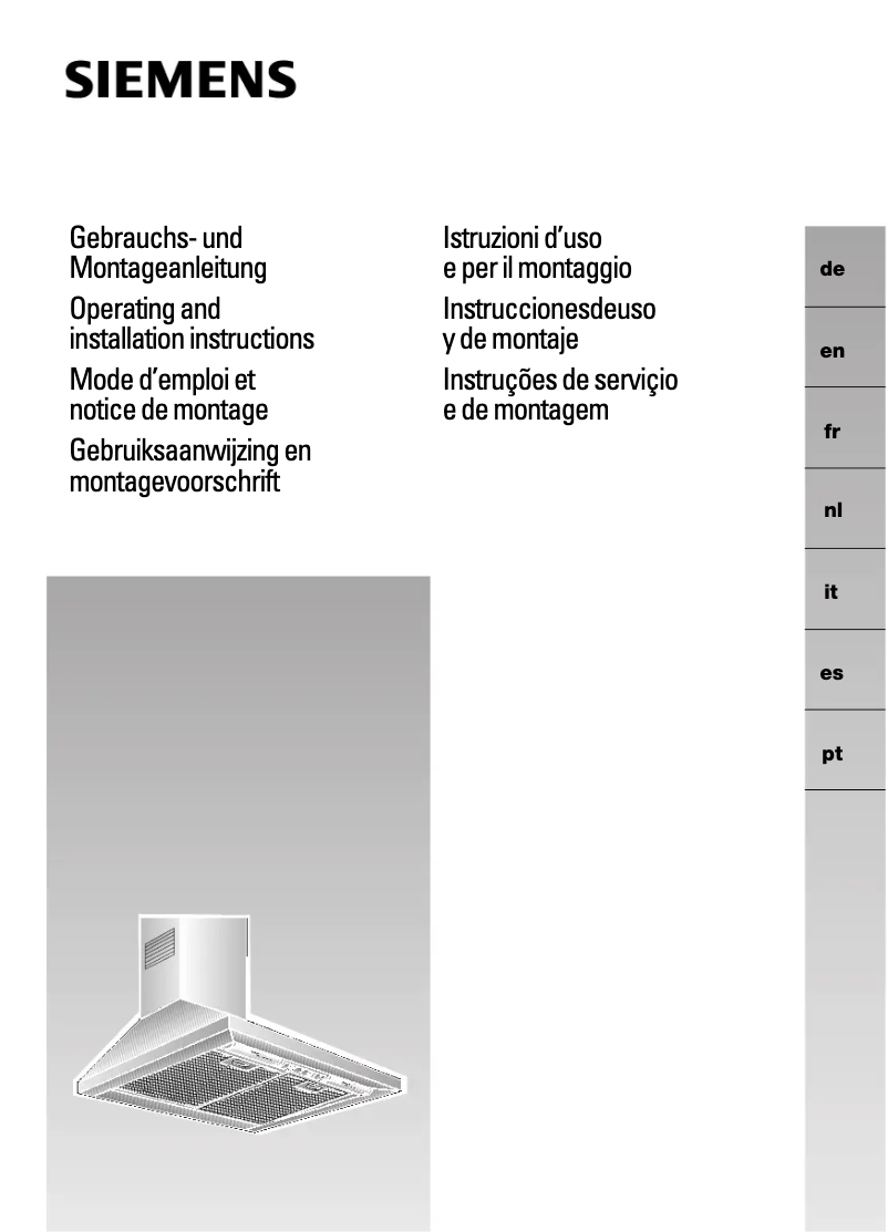 Imagen de la primera página del manual del dispositivo LC964WA10