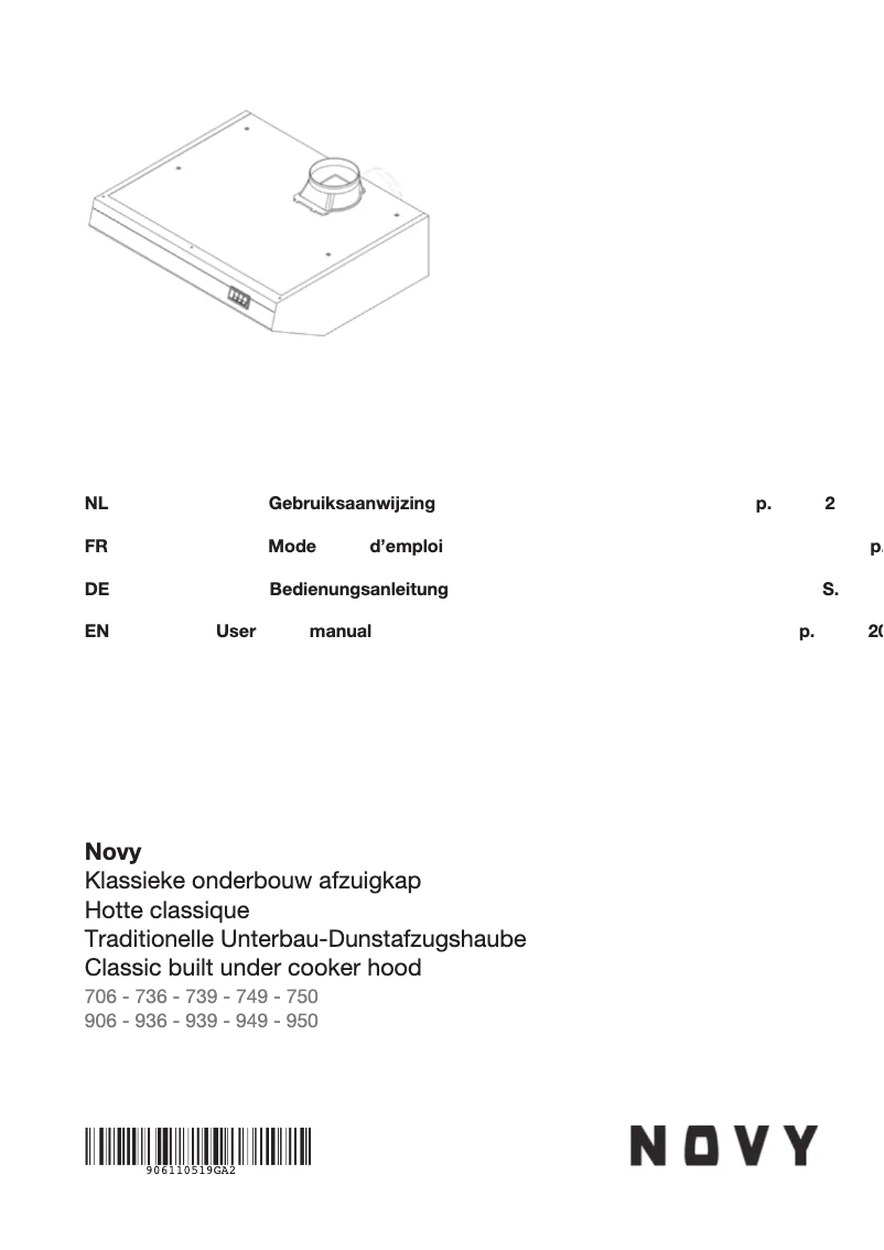 Imagen de la primera página del manual del dispositivo 936