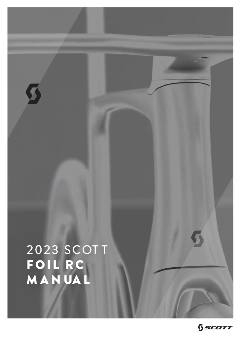 Página 1 del manual Manual de usuario Scott Foil 10 HMF