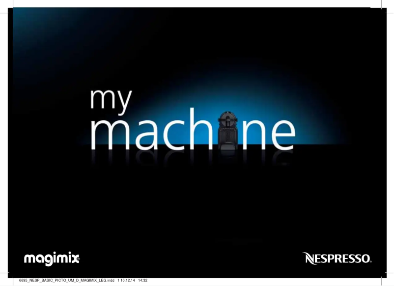 Imagen de la primera página del manual del dispositivo Nespresso Inissia + Aeroccino