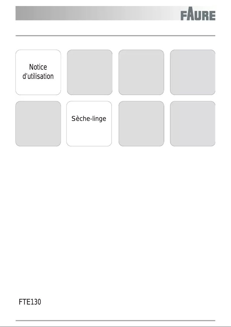 Imagen de la primera página del manual del dispositivo FTE130