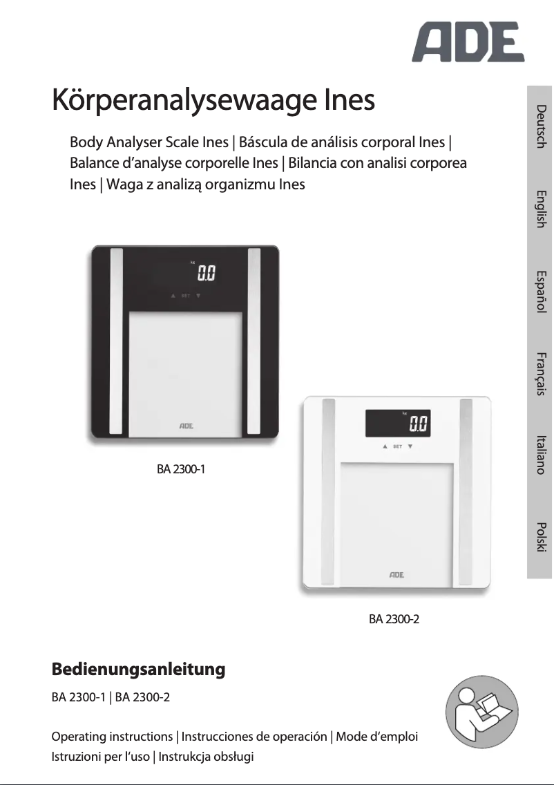 Imagen de la primera página del manual del dispositivo Ines BA2300-1
