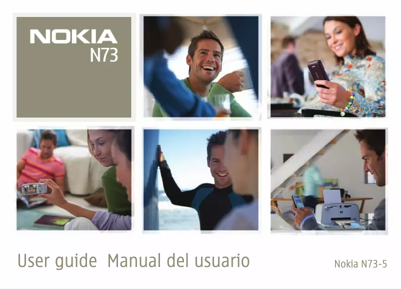 Imagen de la primera página del manual del dispositivo N73