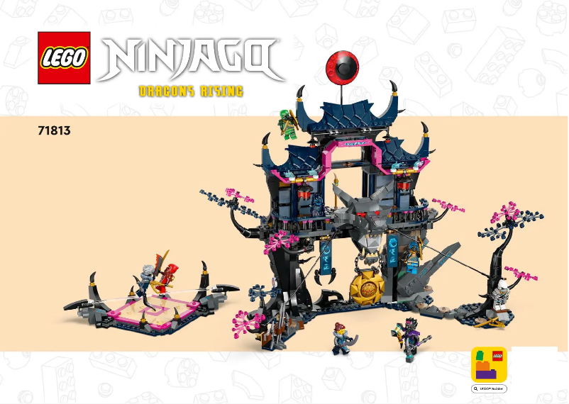 Página 1 del manual Manual de usuario Lego Ninjago 71813