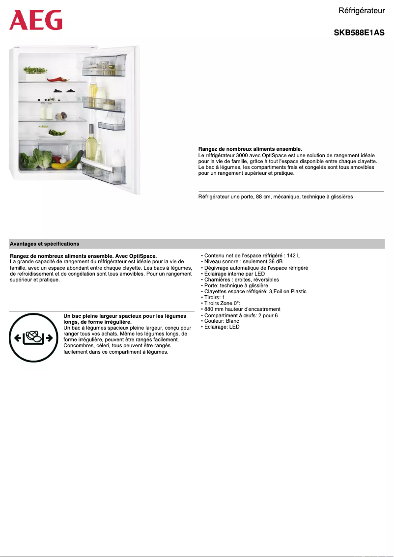 Imagen de la primera página del manual del dispositivo SKB588E1AS