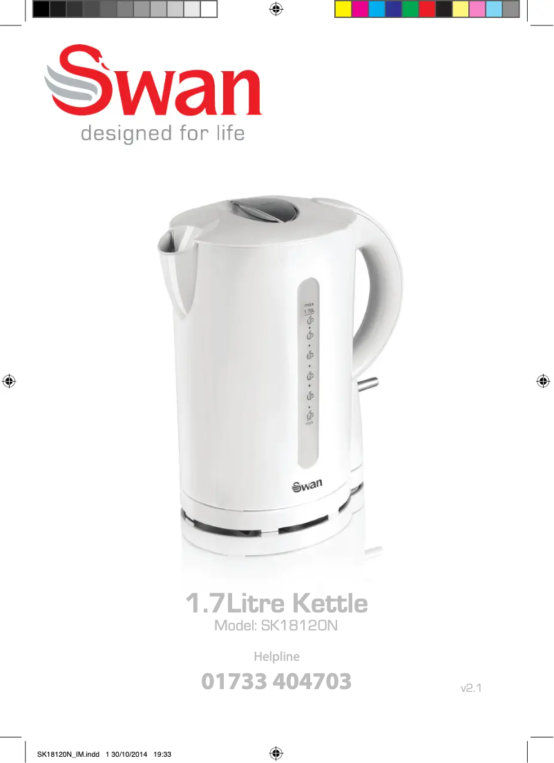 Imagen de la primera página del manual del dispositivo SK18120