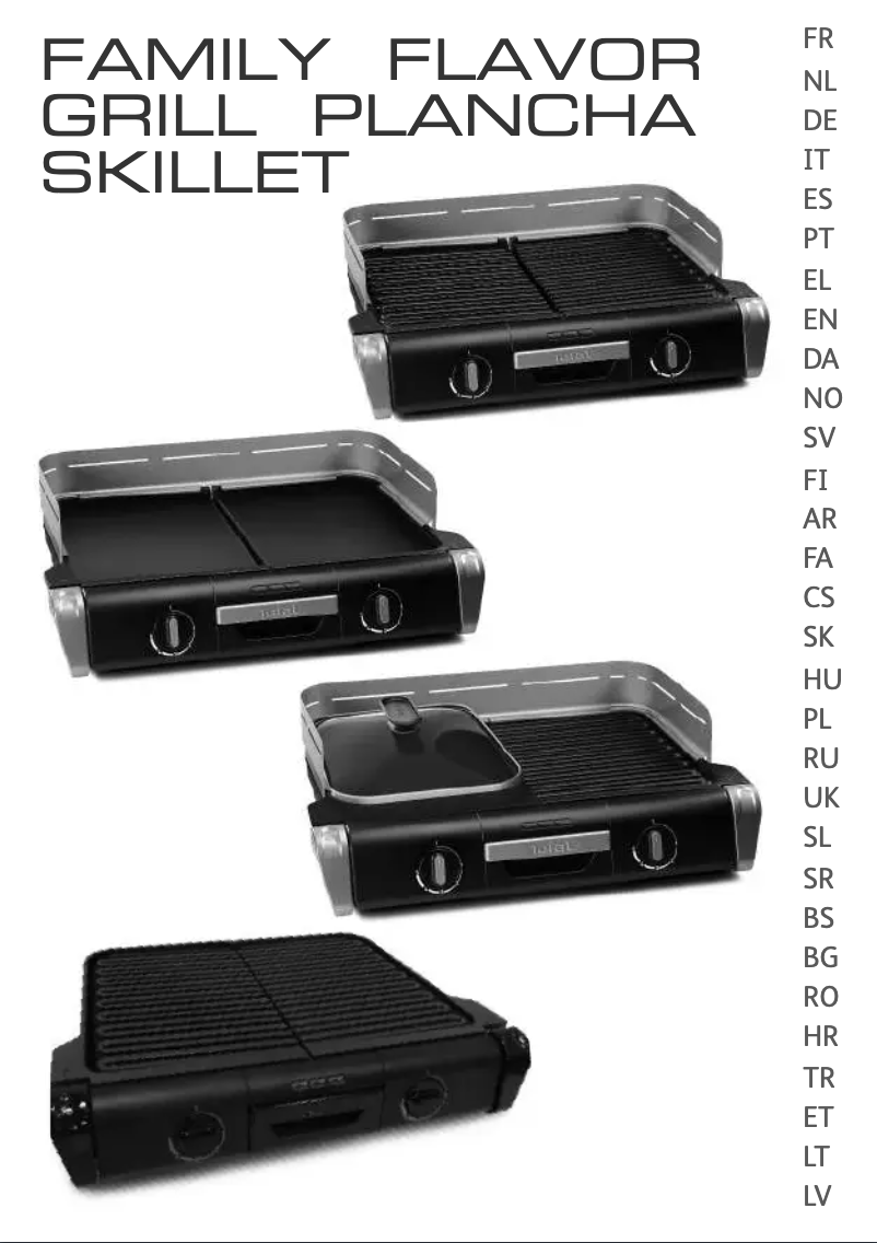 Página nº 1 - Manual de usuario Tefal Family Flavor TG8008