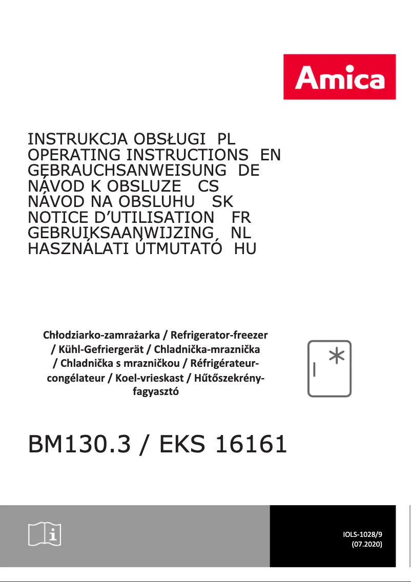 Página nº 1 - Etiqueta energética Amica BM130.3