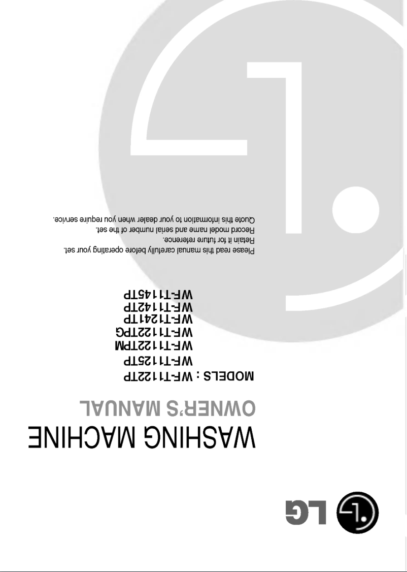 Imagen de la primera página del manual del dispositivo WF-T1145TP