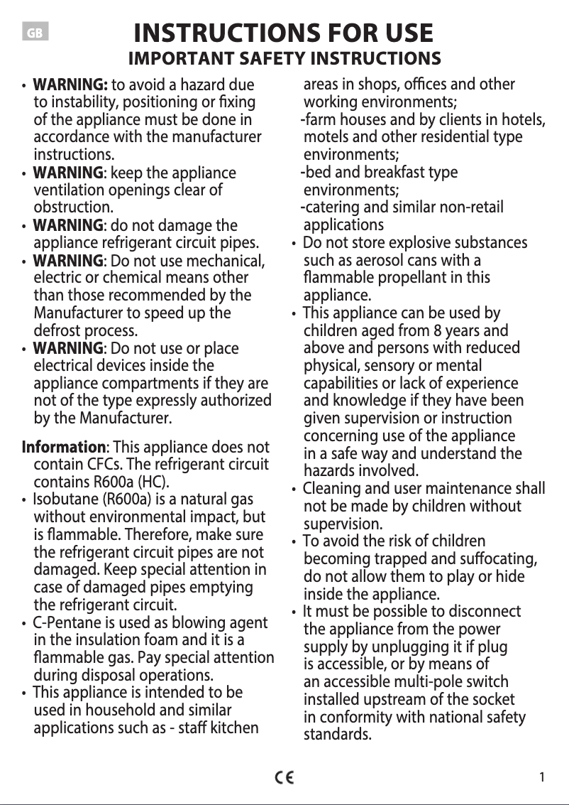 Página nº 1 - Manual de usuario Whirlpool WHM2110 2