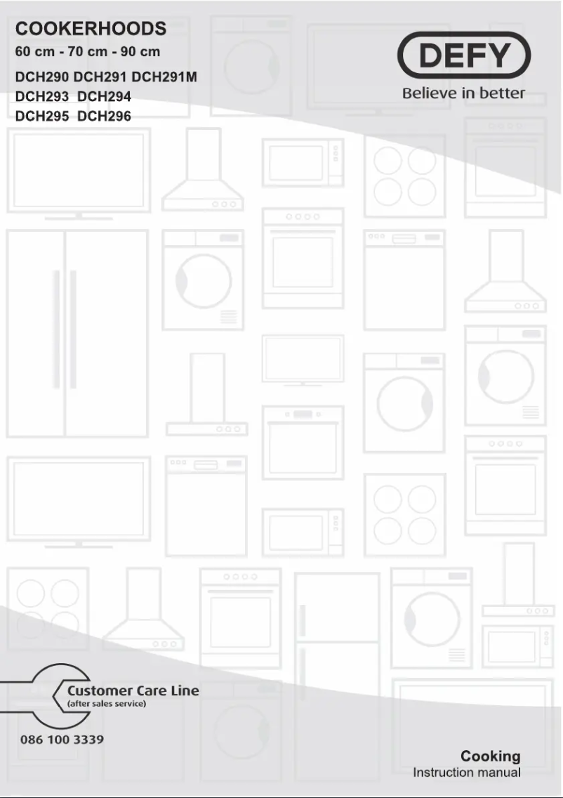 Imagen de la primera página del manual del dispositivo DCH 293