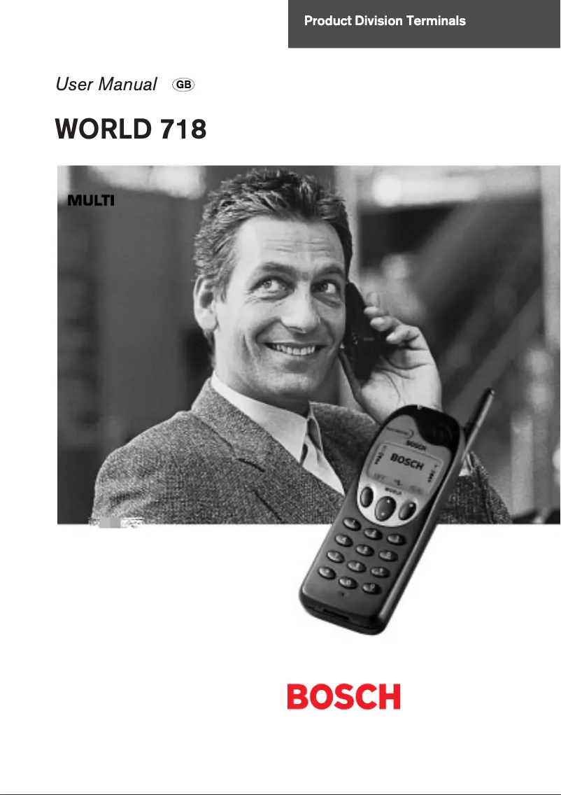 Imagen de la primera página del manual del dispositivo WORLD 718