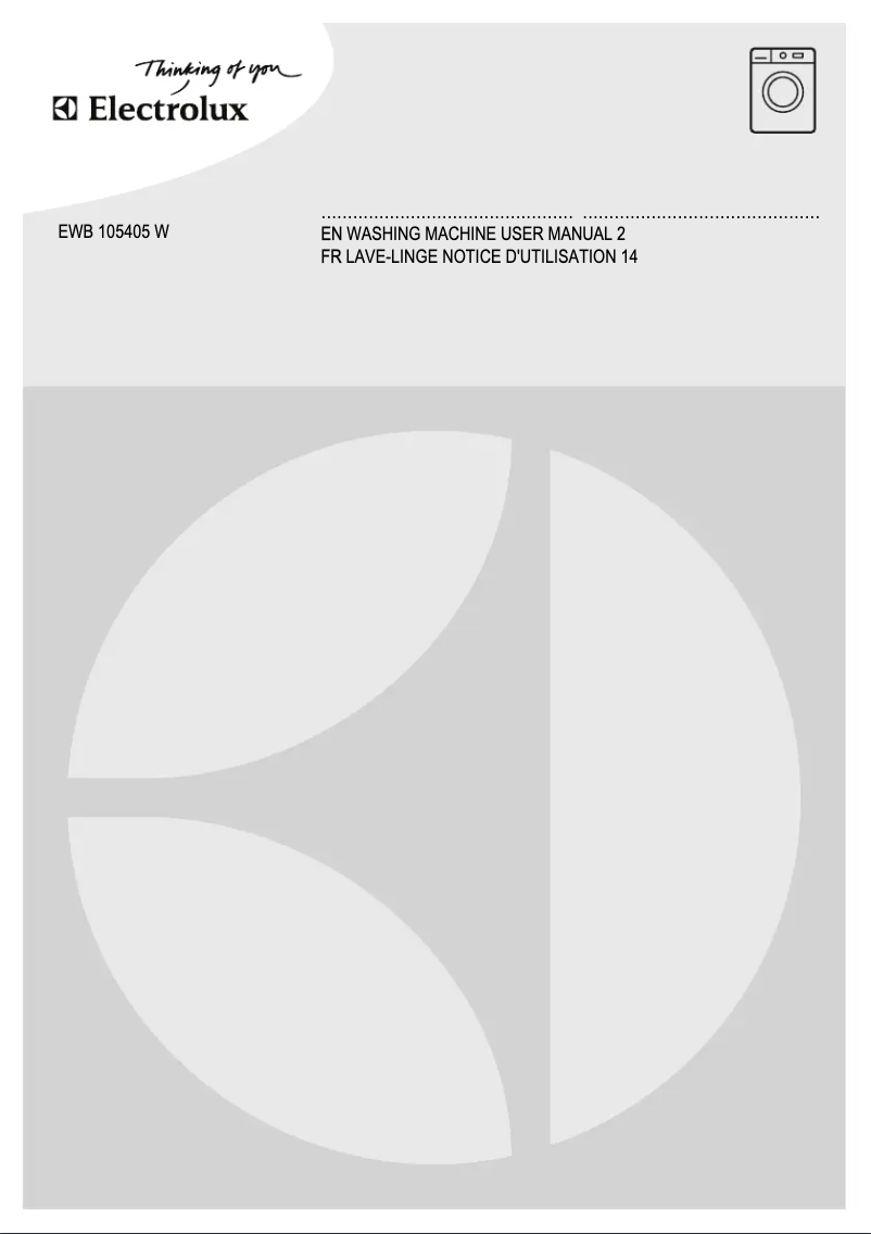 Imagen de la primera página del manual del dispositivo EWB 105405