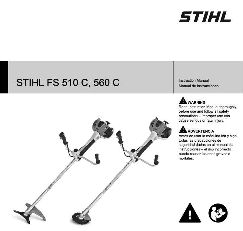 Página 1 del manual Manual de usuario Stihl FS 510 C