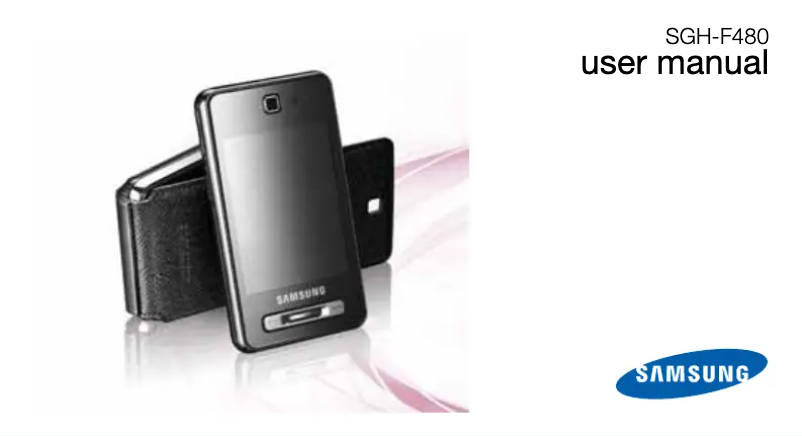 Página 1 del manual Manual de usuario Samsung Tocco