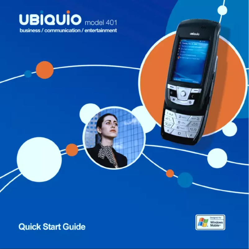 Imagen de la primera página del manual del dispositivo 401