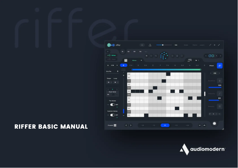 Imagen de la primera página del manual del dispositivo Riffer