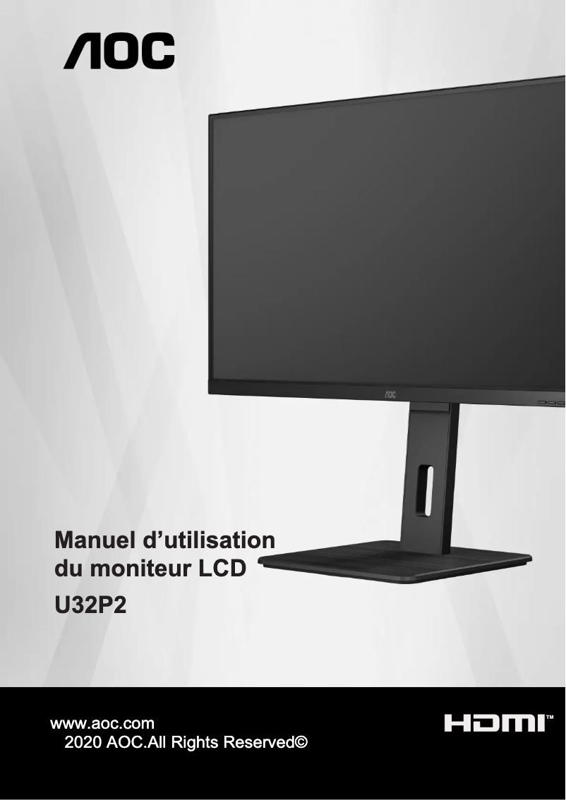 Imagen de la primera página del manual del dispositivo U32P2