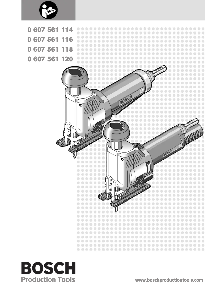 Imagen de la primera página del manual del dispositivo 0 607 561 114