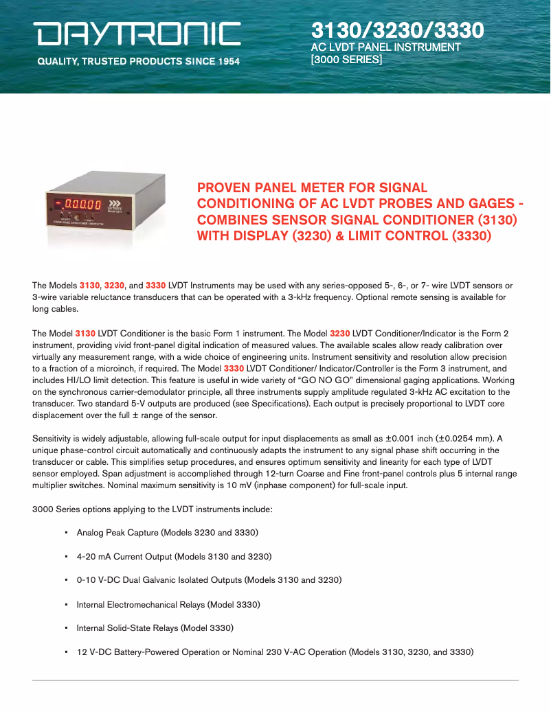 Imagen de la primera página del manual del dispositivo 3330FR