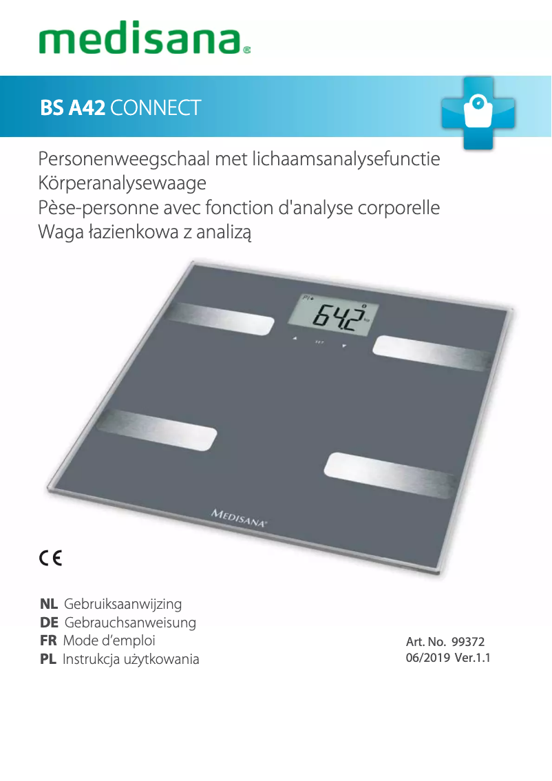 Imagen de la primera página del manual del dispositivo BS A42 Connect