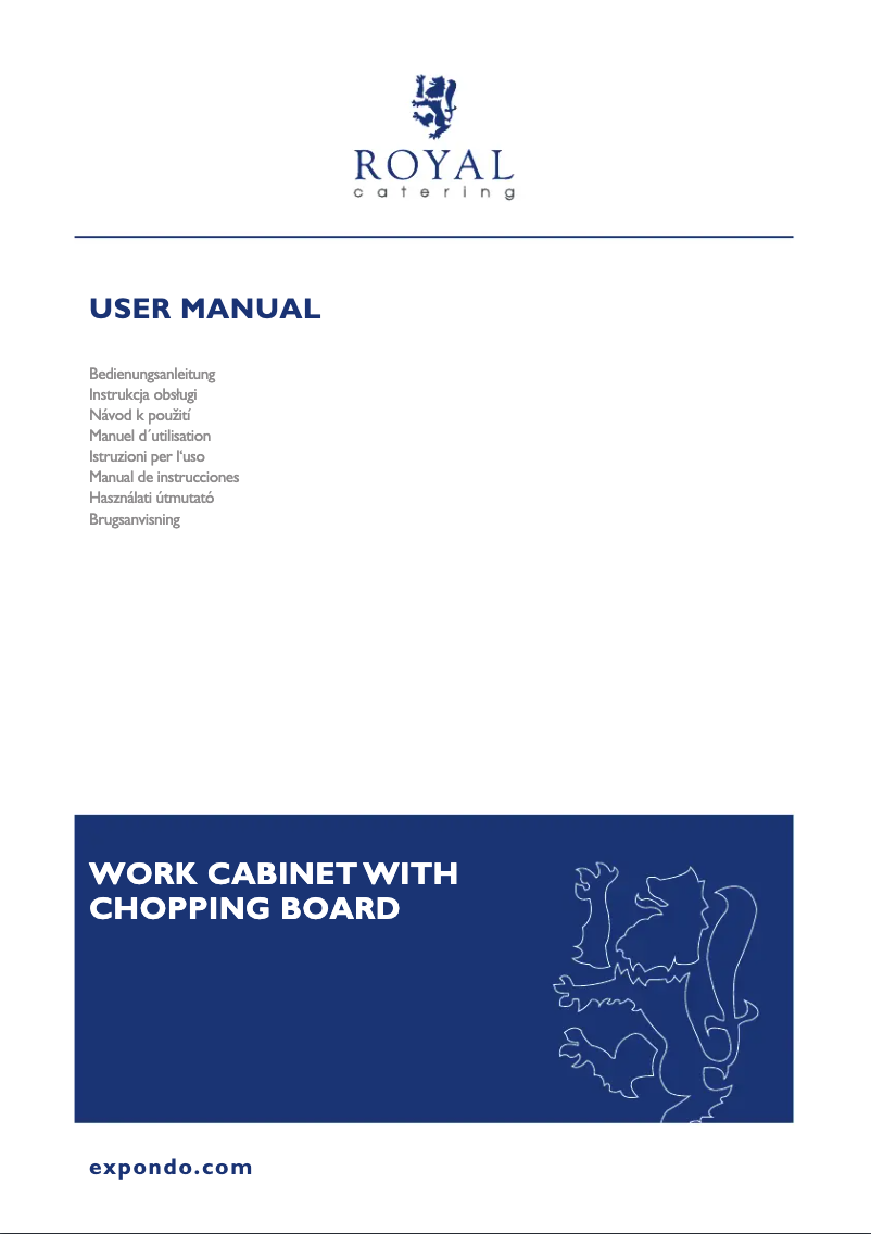 Imagen de la primera página del manual del dispositivo RCBWC-1260