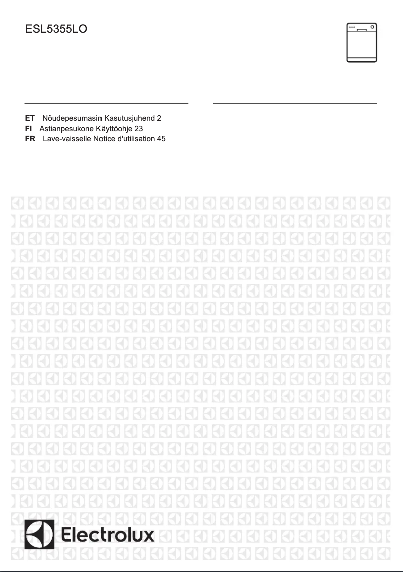 Imagen de la primera página del manual del dispositivo ESL5355LO