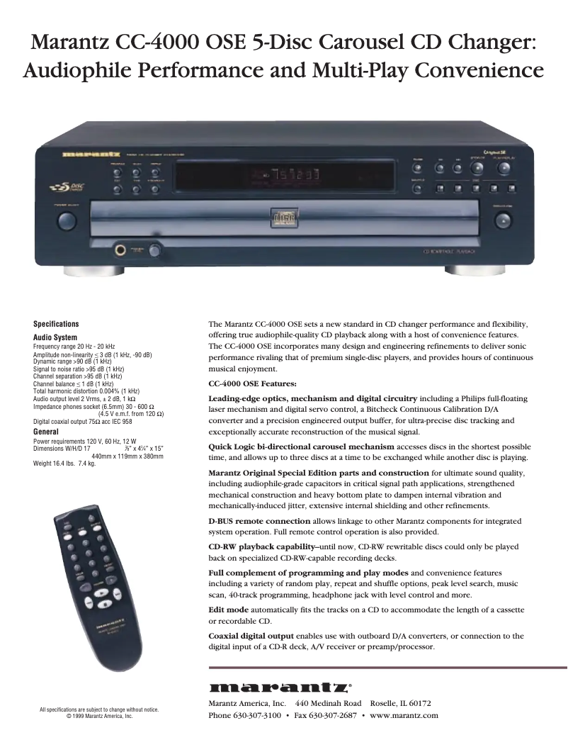 Imagen de la primera página del manual del dispositivo CC4000 OSE