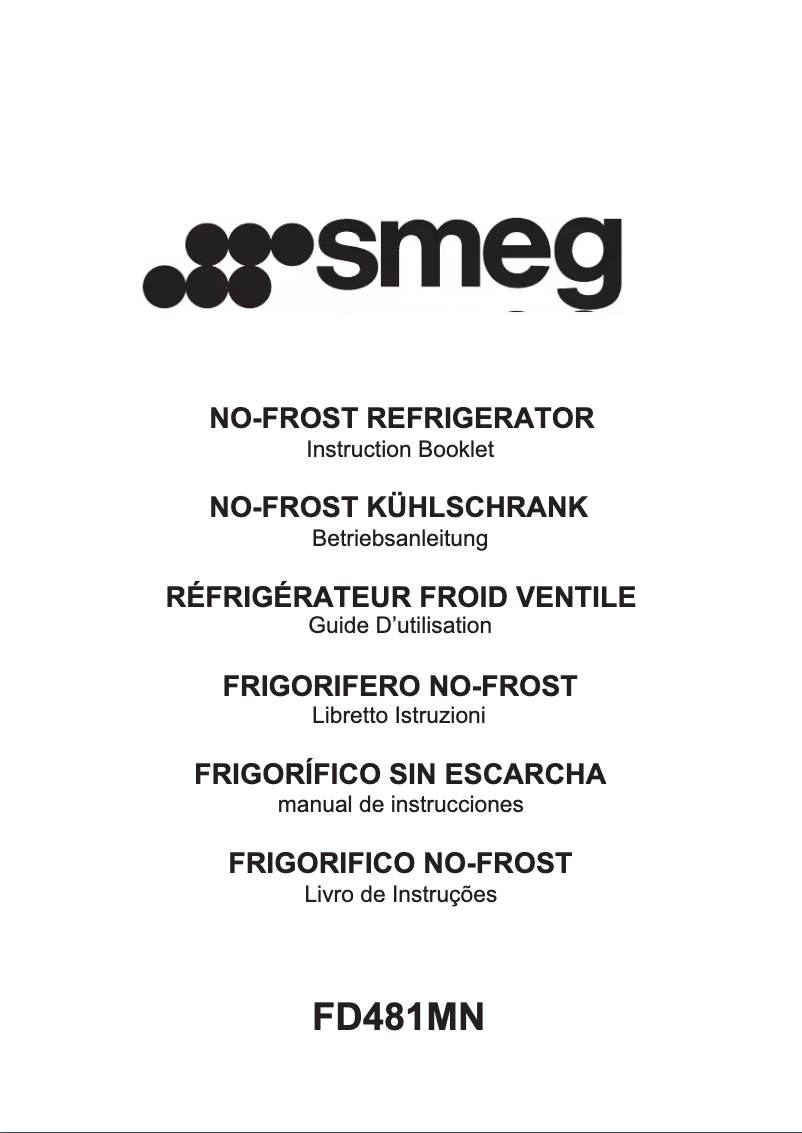 Imagen de la primera página del manual del dispositivo FD481MN