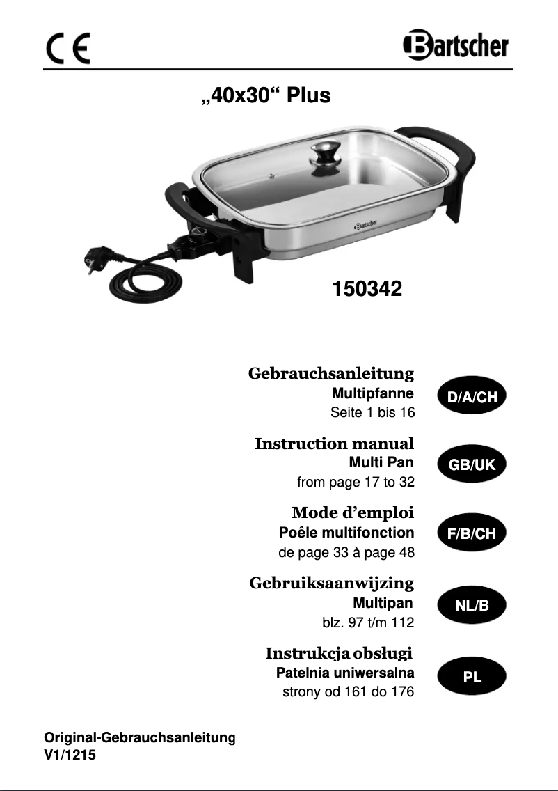 Imagen de la primera página del manual del dispositivo 150342