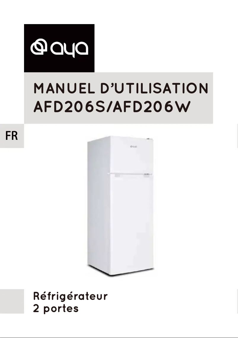 Página 1 del manual Manual de usuario AYA AFD206W