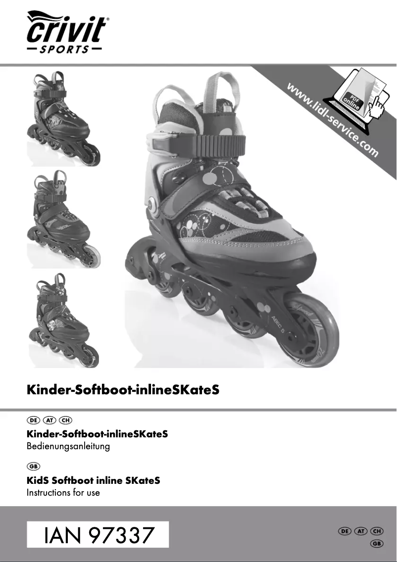 Página 1 del manual Manual de usuario Crivit IAN 97337