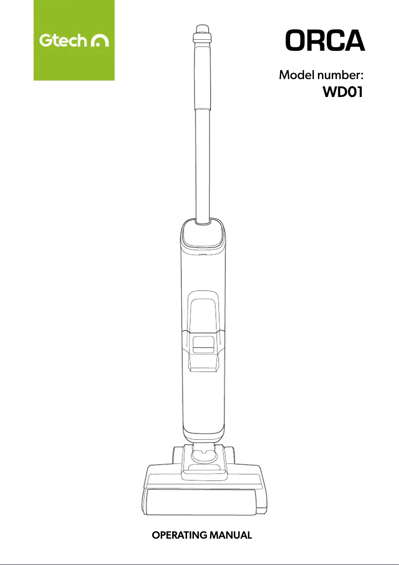 Imagen de la primera página del manual del dispositivo Orca WD01
