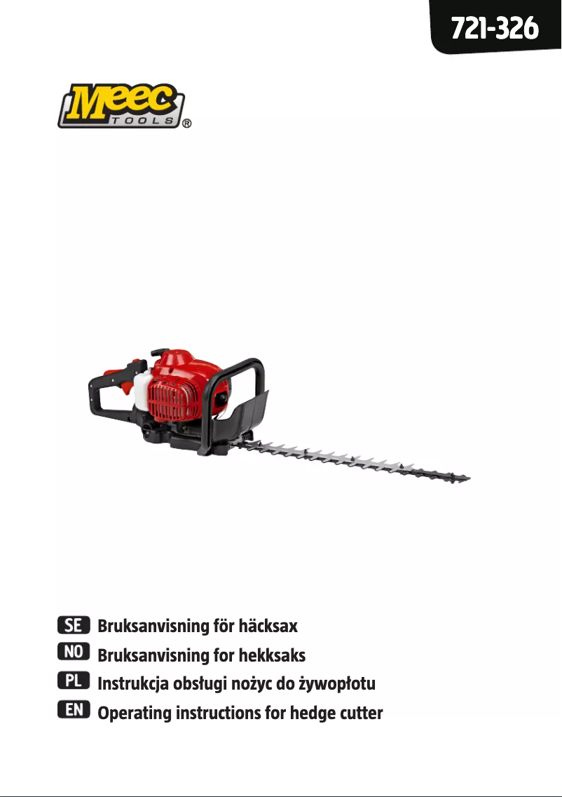 Página nº 1 - Manual de usuario Meec Tools 721-326