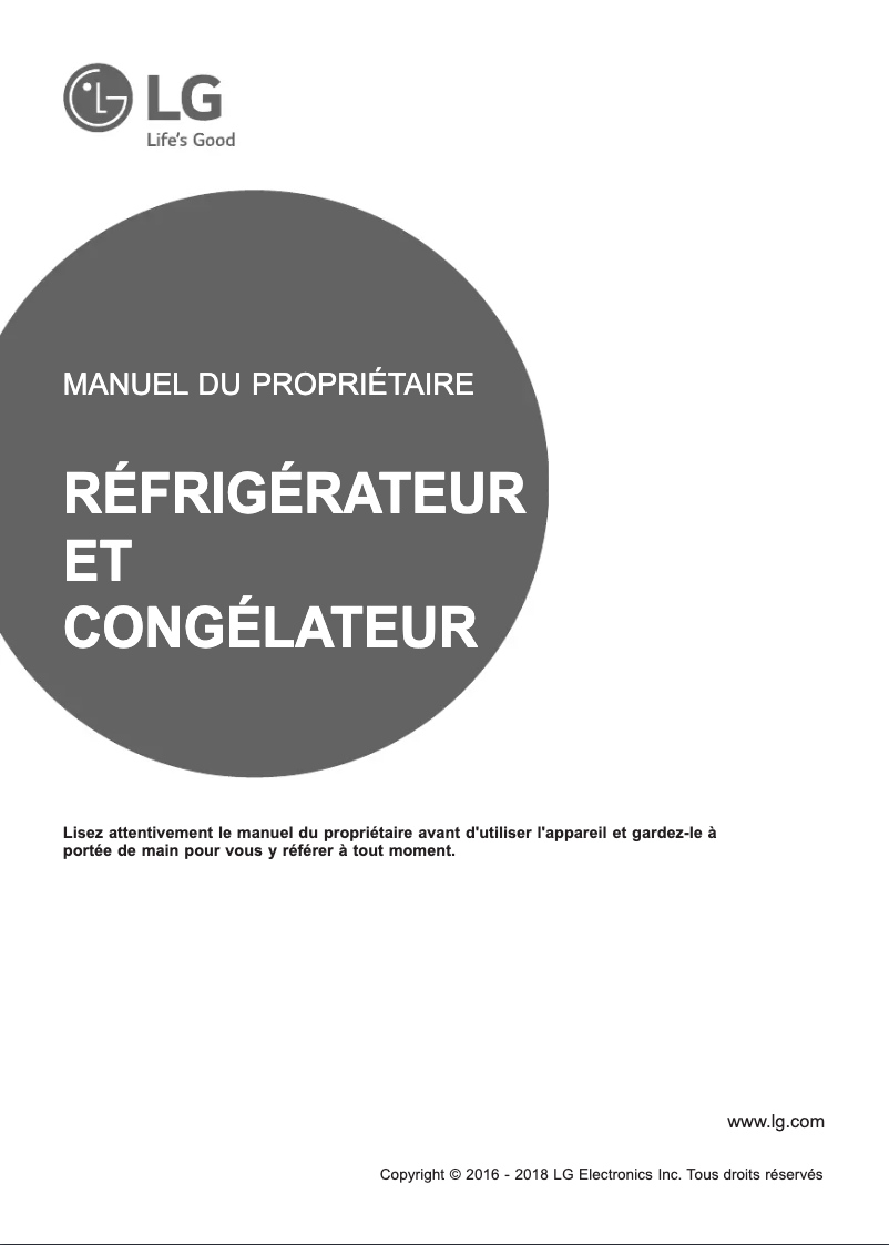 Imagen de la primera página del manual del dispositivo GBP20PZQFS