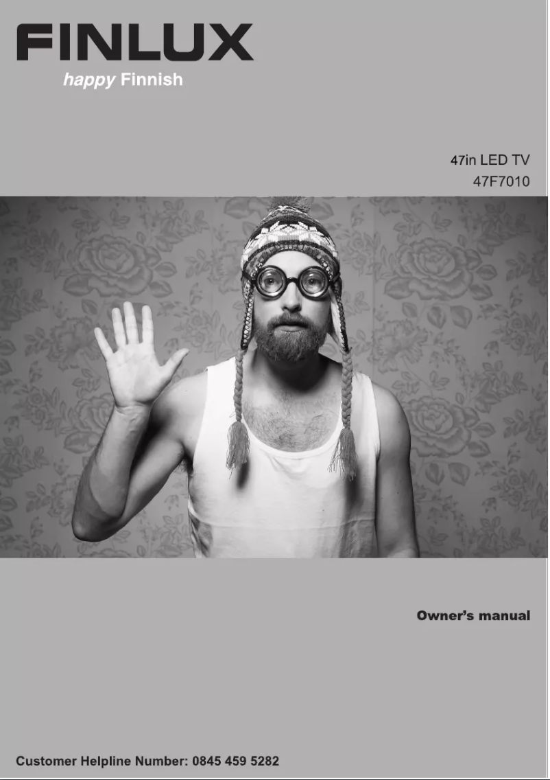 Página 1 del manual Manual de usuario Finlux 47F7010