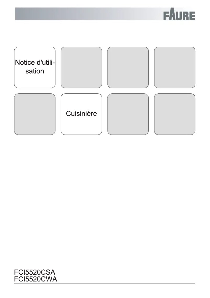 Página nº 1 - Manual de usuario Faure FCI5520CSA