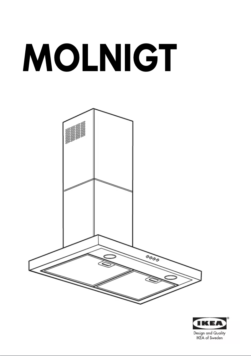 Imagen de la primera página del manual del dispositivo MOLNIGT