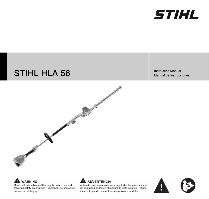 Página 1 del manual Manual de usuario Stihl HLA 56